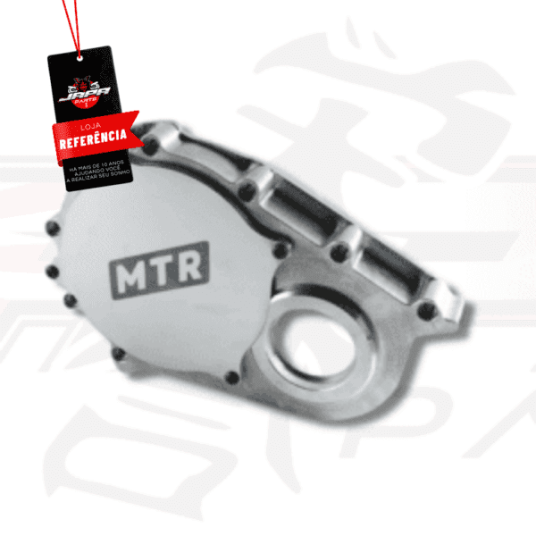 Tampa de Engrenagens Opala MTR | Alumínio Billet Polido | Ajuste Rápido e Durabilidade