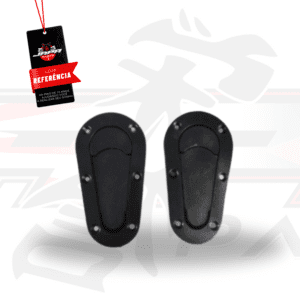 Trava de Capô Esportiva Universal SEM Chave | Estilo Aerocatch | Kit Completo - Preto