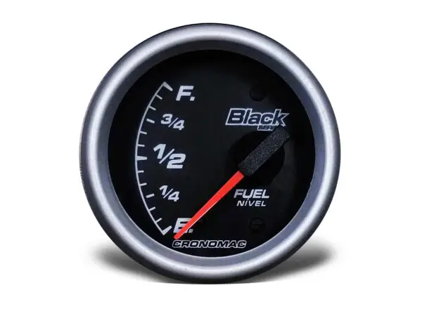 IND NIVEL DE COMBUSTIVEL 60MM/ELETR/BLACK SERIES
