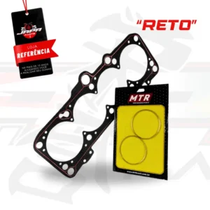 JOGO DE JUNTA DE CABEÇOTE COM ORING 83,5 "RETO" - MTR