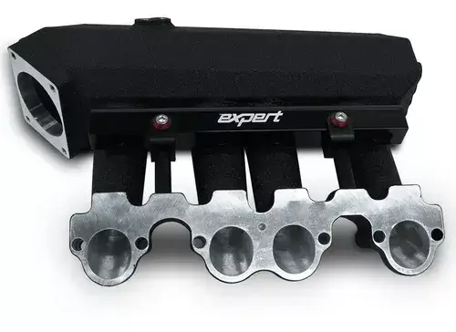 COLETOR DE ADMISSÃO VW AP 8V FLUXO UNI. SINGLE 4B - G2/G3/G4 - PRETO TEXTURIZADO  Expert