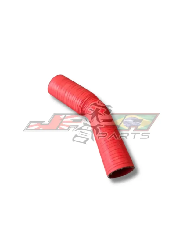 Mangote em Silicone Redutor Curva 45° graus 2-1/2" para 2" polegadas (63mm para 51mm) x 125mm - Vermelho Lino Flex