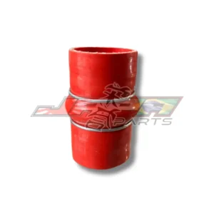 Mangote em Silicone Reto com Hump e reforco 2" polegadas (51mm) x 100mm Vermelho Lino Flex
