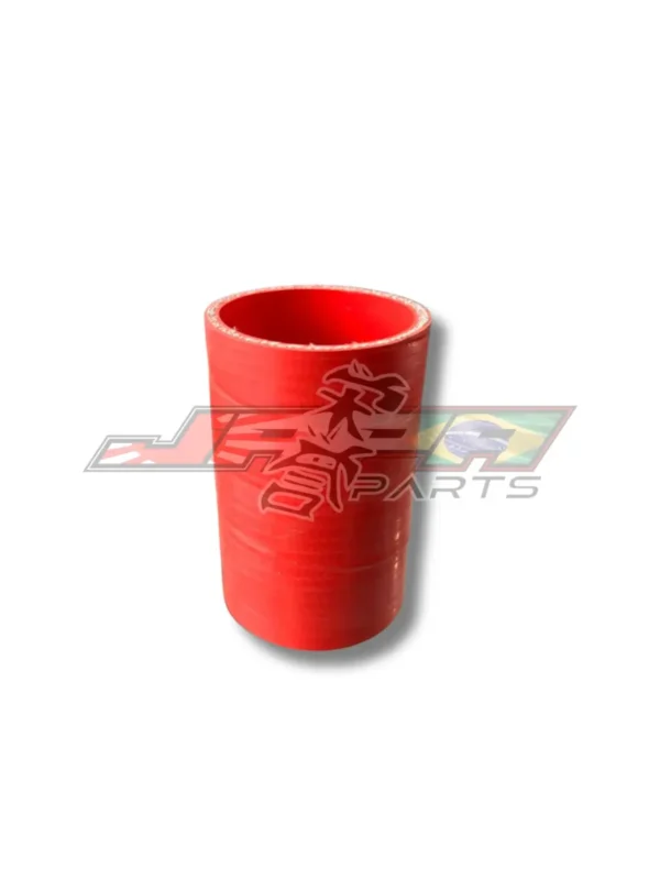 Mangote em Silicone Reto 2-1/4" polegadas (57mm) x 100mm Vermelho  Lino Flex