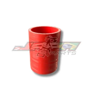 Mangote em Silicone Reto 2-1/2" polegadas (63mm) x 100mm Vermelho Lino Flex