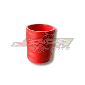 Mangote em Silicone Reto 3" polegadas (76mm) x 100mm Vermelho Lino Flex