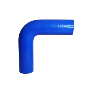 Mangote em Silicone Curva 90º graus 2" polegadas (51mm) x 160mm  Azul - SPA