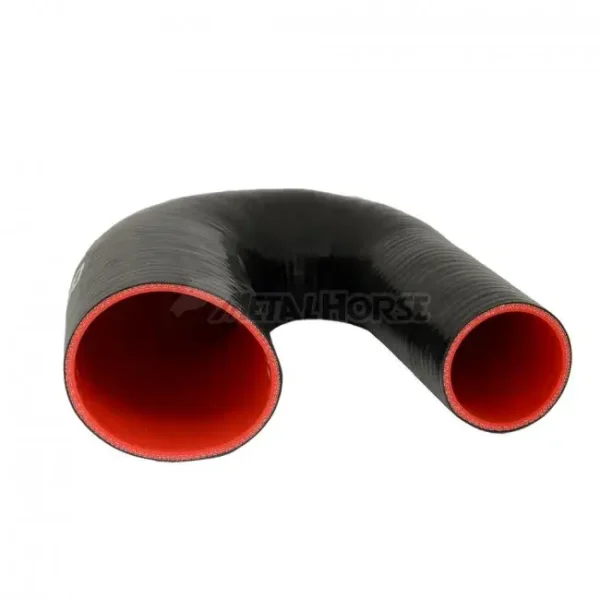 Mangote em Silicone Redutor Tipo U 180° – 3" para 2" (76mm para 51mm) | Metal Horse - Image 2