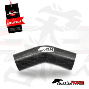 Mangote em Silicone Curva 45º graus 3-1/2" polegadas (89mm) x 102mm