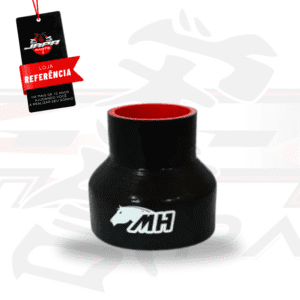 Mangote em Silicone Redutor Reto 4" para 2-1/2" polegadas (102mm par 63mm) x 100mm