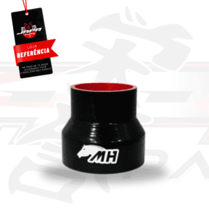 Mangote em Silicone Redutor Reto 4" para 3" polegadas (102mm para 76mm) x 100mm