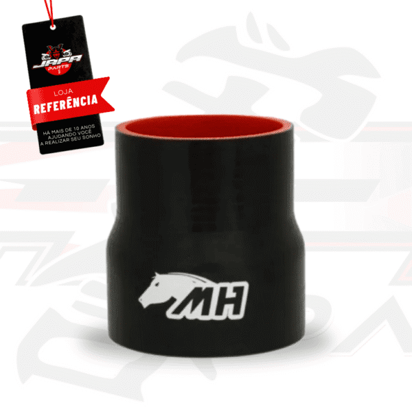 Mangote em Silicone Redutor Reto 3-1/2" para 3" polegadas Metal Horse