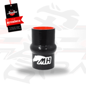 Mangote Em Silicone Reto Com Hump 2 Polegadas X 100mm Metal Horse