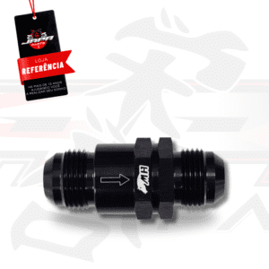 Válvula de Retenção (Check Valve) 12AN / AN12 - Preto