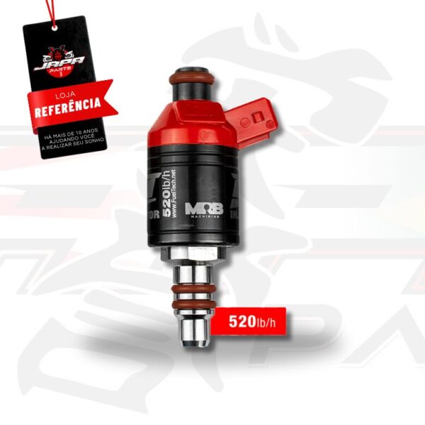 Bico Injetor FT INJECTOR 520 LB/H - Jogo com 4 unidades Marca: FueltechModelo:520 LB/H