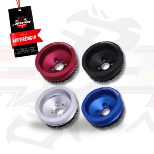 Polia Da Roda Fônica Sextavada Vw Ap 8v Poly V Rgtx