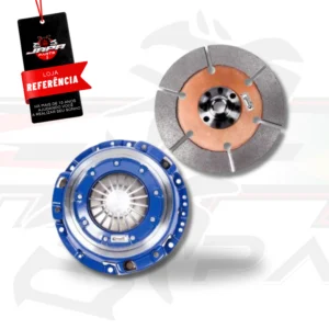 Embreagem de Carbono 1200lb sem mola 6 pastilhas Estria GTI