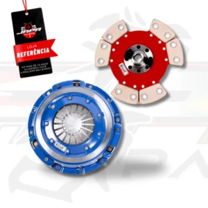 Embreagem Ceramica 1200lbs 6 Pastilhas Estria Cubo Gti 16v