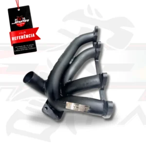 Coletor Escape Tubular Aço Carbono Lessan Mod. DTC  - Saída Trás