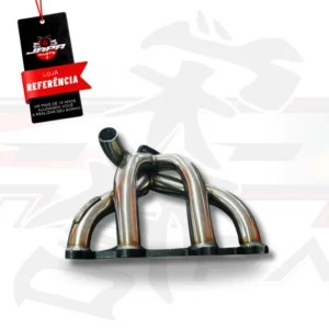 Coletor de Escape VW AP em Tubo de Inox - Saida Parachoque Lessan