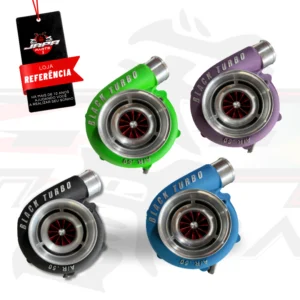Turbina Black Turbo Rotor Billet 53mm / Eixo 52mm 11 Palhetas