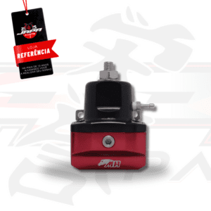 Dosador de Combustível 1:1 para Motores Injetados 40-75PSI - Original (Preto e Vermelho) Metal Horse