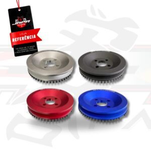 Polia Da Roda Fonica Ap 8v Simples 125mm Rgtx
