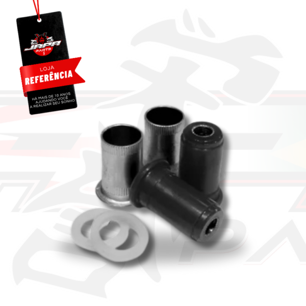 Kit Bucha Bandeja Inferior Dianteira Opala Caravan /  Mopu  NVS