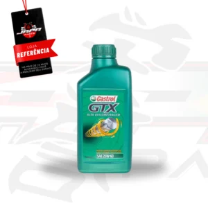 Óleo Lubrificante do Motor Castrol GTX Alta Quilometragem 25W60 Anti-Borra - 1L