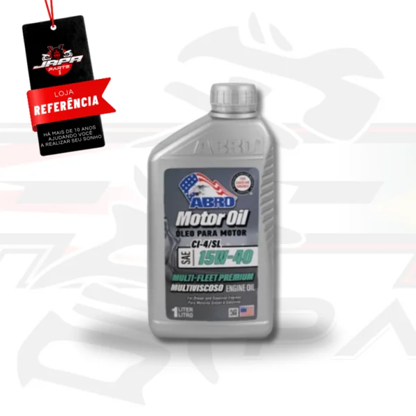 Óleo de Motor ABRO – 15W-40 – Mineral Com Aditivação Sintética