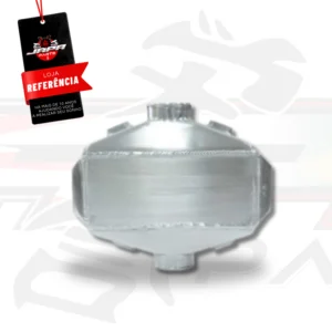 Watercooler Intercooler Água para Ar Pequeno Entradas e Saídas Laterais 2-1/2"