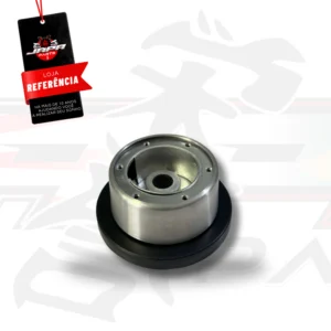 CUBO FIXO PARA VOLANTE LOTSE, EM ALUMÍNIO, CUBO BAIXO, OPALA - PUMA GTB   CURTO