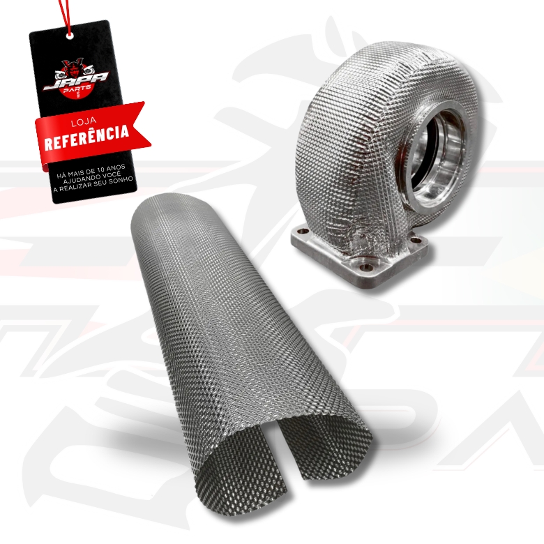 Chapa de Inconel Ondulado 100cm x 60cm sem Proteção Cerâmica Metal Horse