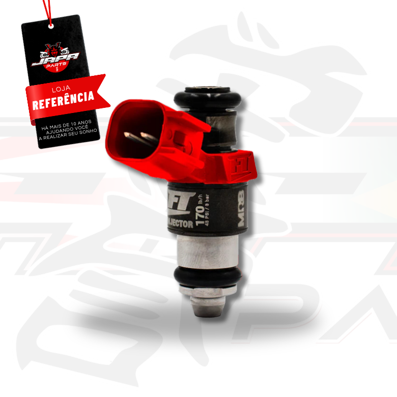 Jogo C/ 4 Bico Injetor Ft Injector 170 Lb/h Alta - Fueltech MRB