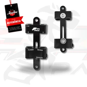 Suporte de Bico para Booster Sistema de CO2 com Entrada de Sensor NPT 1/8" - Preto