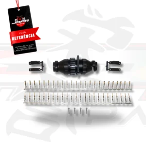 Kit Conector Circular 24 vias - Fuel Tech