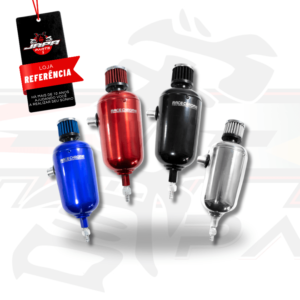 Reservatório De Óleo 500ml E Respiro Esportivo Race Chrome 1 Entrada