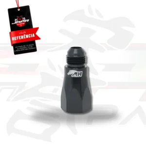 Válvula anticapotamento em linha 8AN / AN8 Fêmea AN Cônico para Macho AN Cônico - Preto